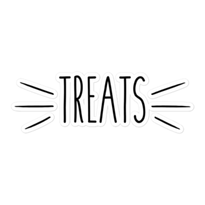 Treats 5.5x5.5 Decorative Sticker