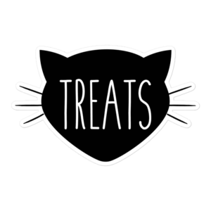 Treats 5.5x5.5 Decorative Sticker