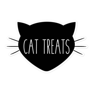 Cat Treats 5.5x5.5 Decorative Sticker