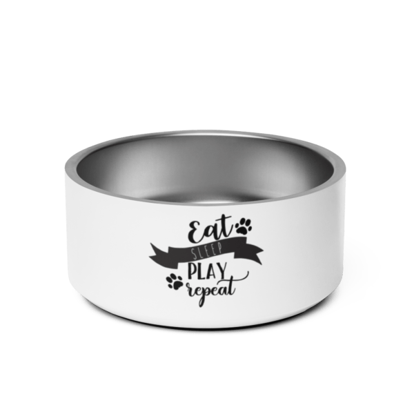 Eat Sleep Play Repeat 32oz Pet Bowl